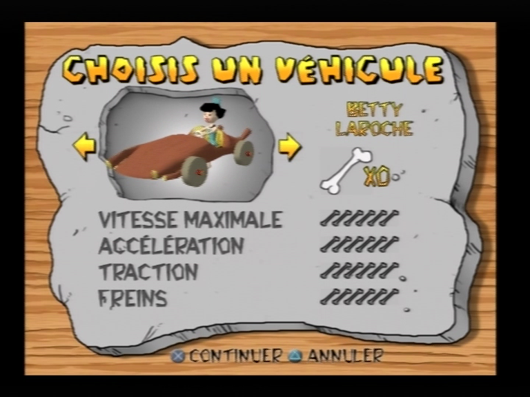 Flintstones: Bedrock Racing screenshot 3 for Playstation 2